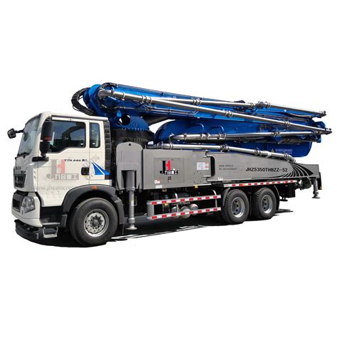 Good Quality 52m Concrete Truck Boom Pump Truck Mounted Concrete Pump ...