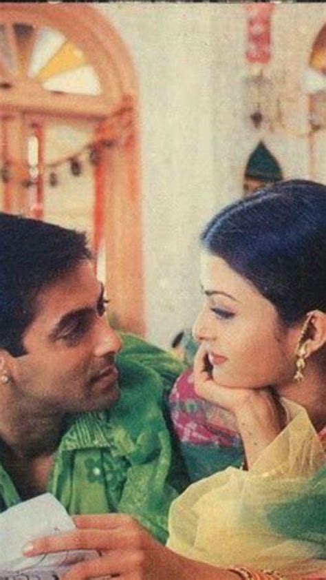 The Eye Contact Between Salman And Aishwarya Shows Their Cute Chemistry ️😍 Glamsham Salmankhan