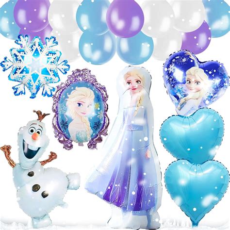 Palloncini Party Frozen 22 Pezzi Frozen Palloncini Di Alluminio Elsa