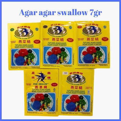 Agar Agar Swallow Sun Double Powder Instant Tepung Ager Lazada Indonesia