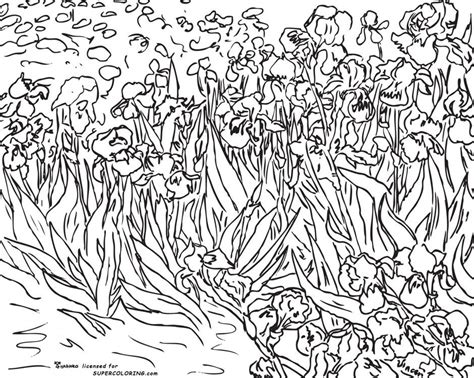 Coloring Pages Of Famous Paintings