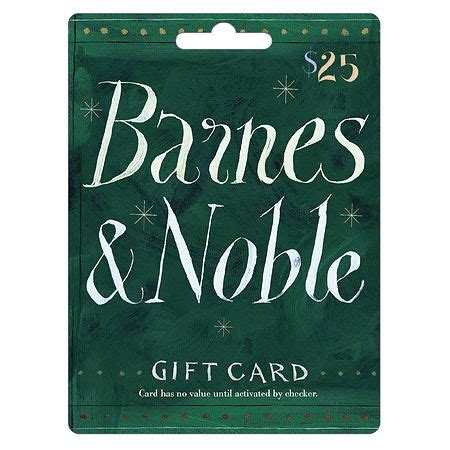 Barnes & Noble Gift Card $25 | Walgreens