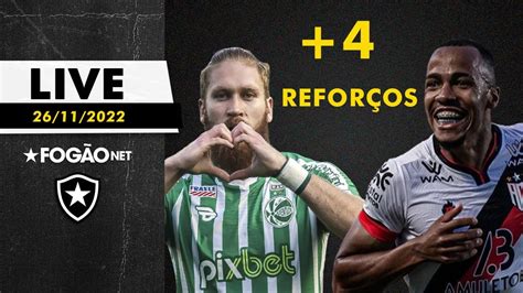 Live Marlon Freitas Pitta E Mais Quatro Botafogo Projeta Seis