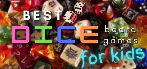 Best Dice Board Games for Kids