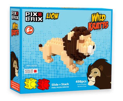 Wild Kratts Toys Lion - Explore Wildlife – Pix Brix