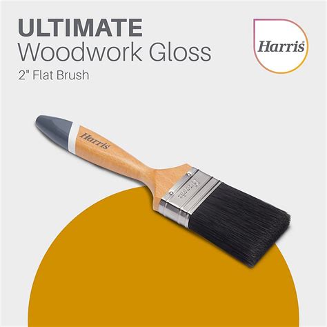 Harris Ultimate Woodwork Gloss In Paint Brush Homebase