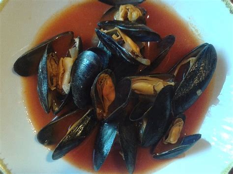 miesmuscheln  tomaten weisswein sosse von madame chefkoch