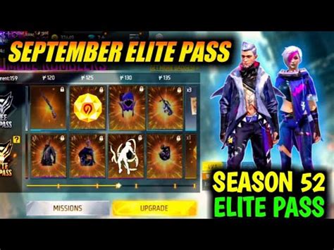 Next Month Elite Pass September Month Elite Pass Free Fire Free