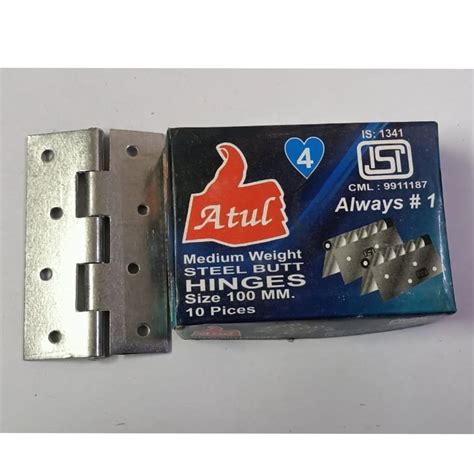 Atul Stainless Steel Door Butt Hinges Thickness Mm Polished At Rs