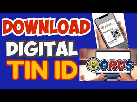 How To Get Digital Tin Id Online Digitaltin Bir Orus Youtube