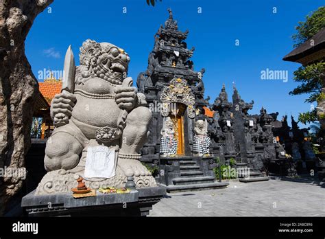 Ancient Hindu Temple is a common sight around Bali island, Indonesia ...