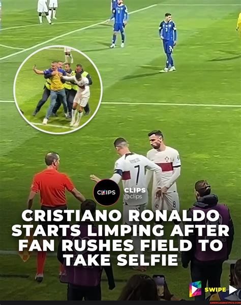 Cristiano Ronaldo almost suffered an ankle injury during his team’s ...