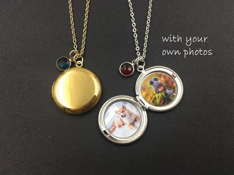 Personalized Photo Locket,photo Locket Necklace,picture Locket,locket ...