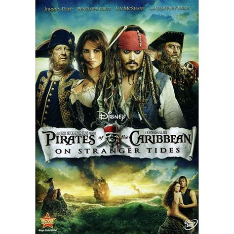 Pirates Of The Caribbean On Stranger Tides Dvd