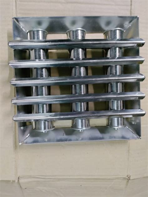 Silver Stainless Steel Square Hopper Magnet For Industrial Use At Rs