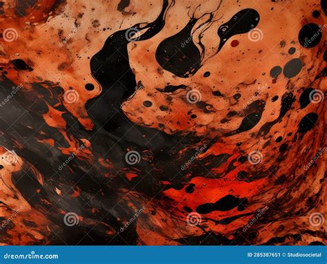 Abstract Paint Splash Background Red Orange Splatter Stock Illustration