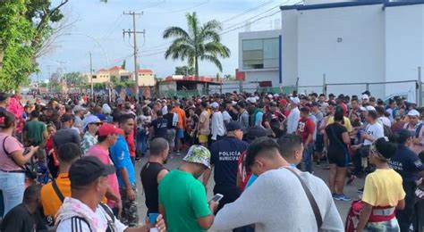 Despresuriz Inm A Chiapas Dispers Mil Migrantes En Tres Estados