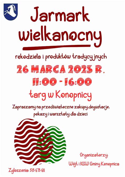 Jarmark Wielkanocny Konopnica Proanima Pl