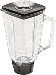 Amazon Ronnel Collection Piece Square Glass Blender Jar