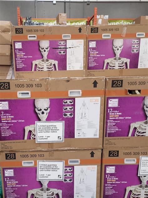 Home Depot Skeleton in stock! : halloween