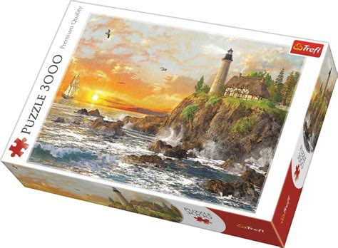 Trefl Puzzle Sunset By The Rocky Coast Par A Puzzle Puzzlesepeti