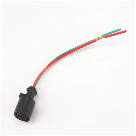 FHAWKEYEQ 2 Pin ABS Speed Sensor Wiring Plug Pigtail New For VW Golf