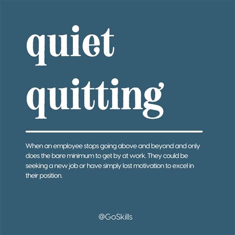 How To Prevent Quiet Quitting In Your Company Goskills