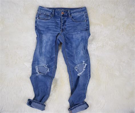 Visible Mending Hemming Jeans Patchwork And Poodles