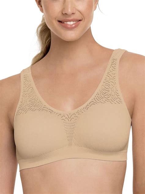 034x07 Bali 103j Comfort Revolution Seamless Crop Top Bra Md Black For Sale Online Ebay