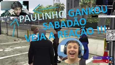 PAULINHO GANKOU ADM DO COMPLEXO VEJA A REAÇÃO DELE no GTA RP Paulinho