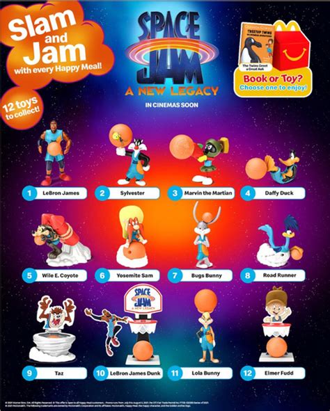 McDonald's Has New 'Space Jam' Toys In Happy Meals Ahead Of The Movie