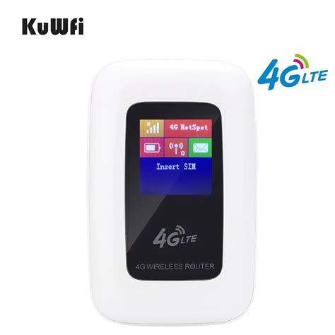 Kuwfi Unlocked 150mbps Mini 4g Wifi Lte Router Mobile Wifi Hotspot 3g 4g Wifi Router With Sim