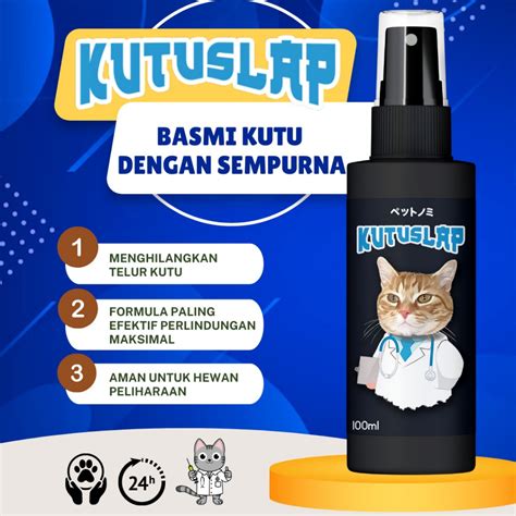 Jual Kutuslap Venox Obat Anti Kutu Hewan Kucing Anjing Kelinci