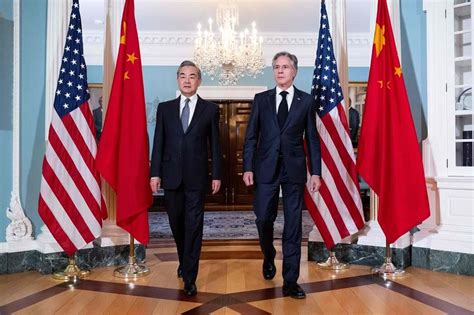 Chinas Top Diplomat Wang Yi Tells Blinken ‘in Depth Dialogue Can