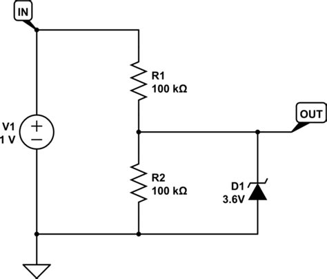 operational amplifier - Voltage divider plus Zener protection on op-amp ...