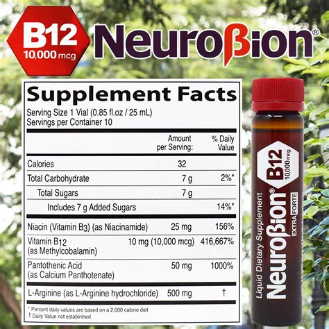 Snapklik Neurobion Extra Forte B12 10 000 Mcg Vials Liquid