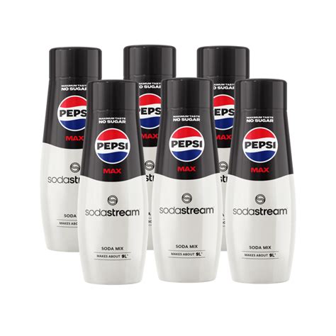 Pepsi Max Syrup 6 Pack Sodastream New Zealand