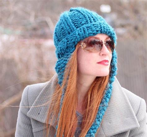 Knit Earflap Hat Pattern Free While There Is A Pattern Available For Free The Printable