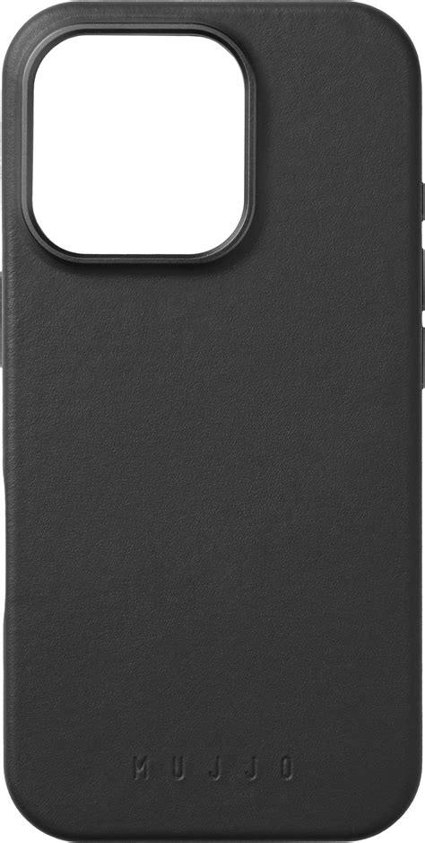 Customer Reviews: Mujjo Apple iPhone 16 Pro Leather Case Black MUJJO-CL