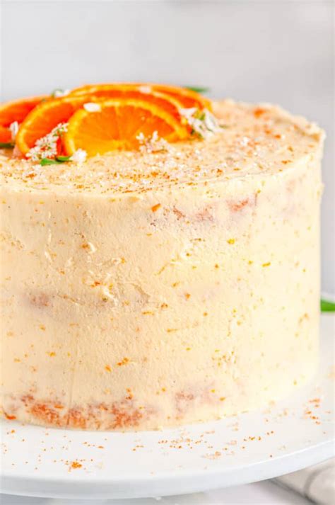 Orange Cake With Zesty Cream Cheese Frosting Aberdeen S Kitchen