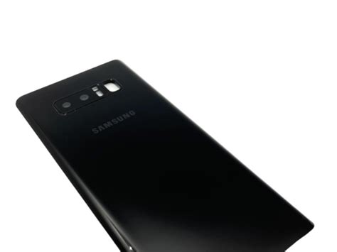 Tapa Compatible Para Samsung Galaxy Note 9 Negra Con Lente