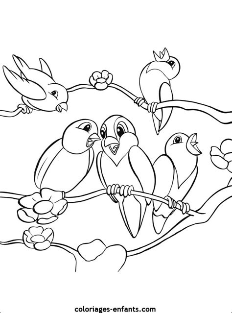 Coloriage D Oiseaux Imprimer De Coloriages Enfants