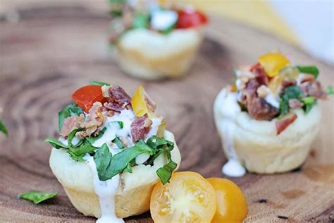 Blt Breadbowl Appetizers Recipes