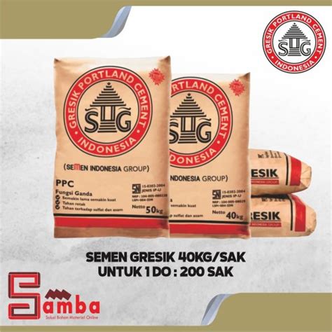 Jual Semen Gresik Kg Ppc Harga Do Sak Kota Tangerang Selatan