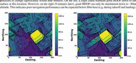 Example Result Of Predicted Gps Hdop Performance Measure Test Region