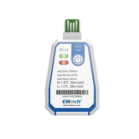 Single Use Temperature Data Logger Size Different Available At Best