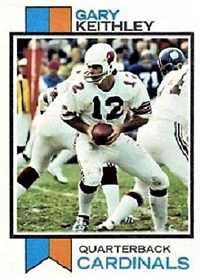 Topps Gary Keithley Baseball Cards Cardinals Quarterback