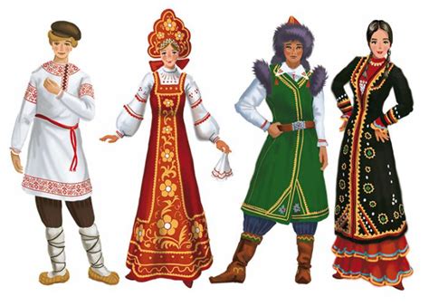 Национальные костюмы, особенность русских национальных костюмов :: SYL.ru