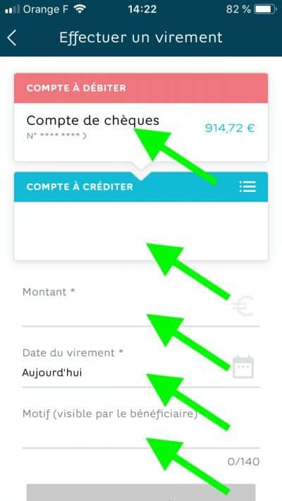 Comment Effectuer Un Virement Avec Hello Bank 01 Banque En Ligne