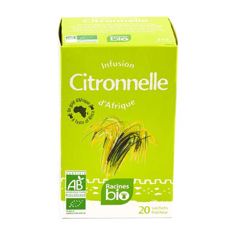 Infusions D Afrique La Citronnelle Bio Racines